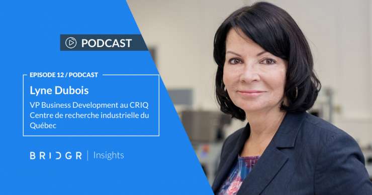 Lyne Dubois - VP CRIQ (Centre de recherche industrielle du Québec)