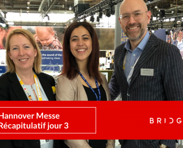 Hannover messe 2019 BRIDGR Bosch Fraunhofer IFF Huawei Quebec